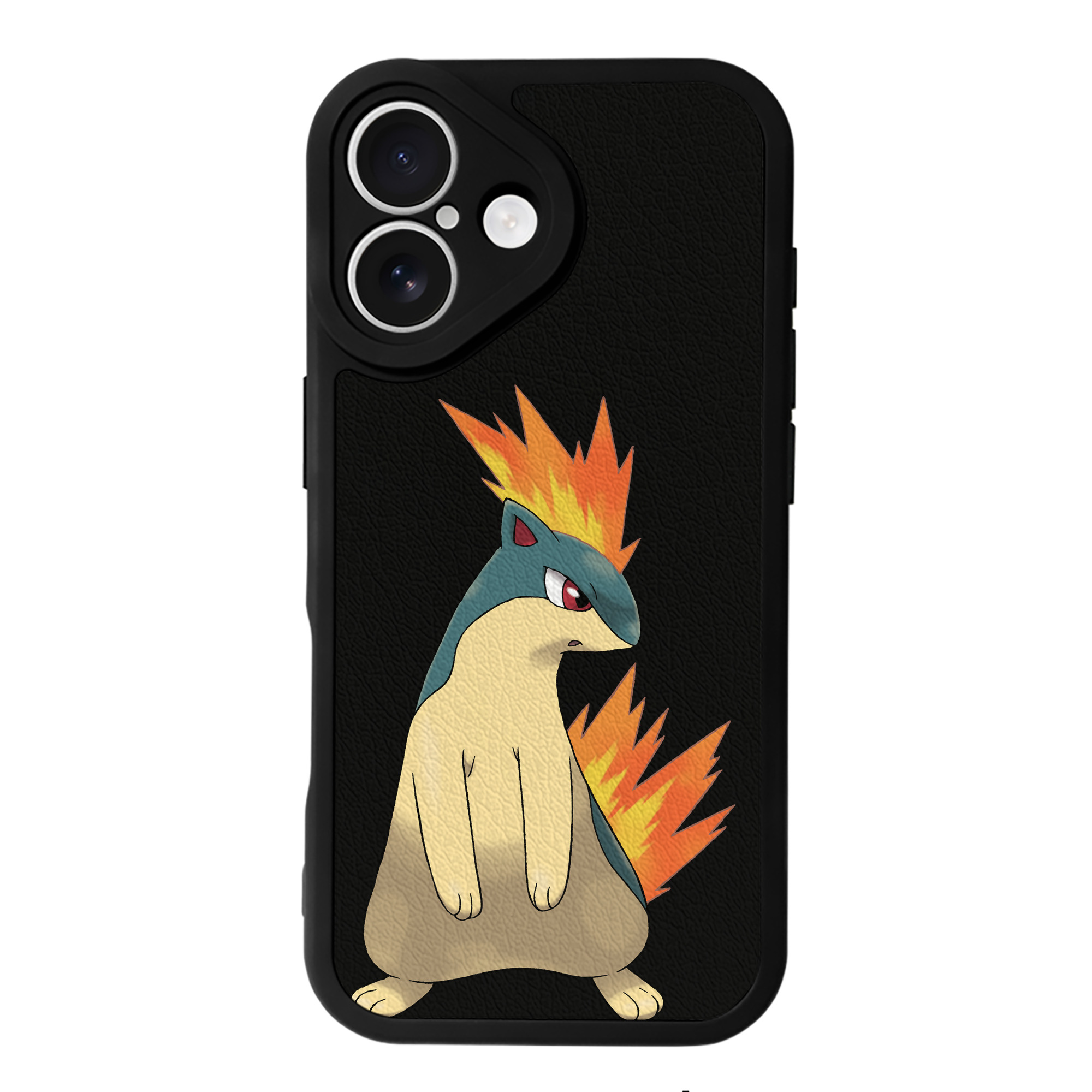 （画像用） ポケットモンスター Pokémon 【iPhone 16シリーズ対応】シリコンスマホケース（レザー調） 材質：シリコン